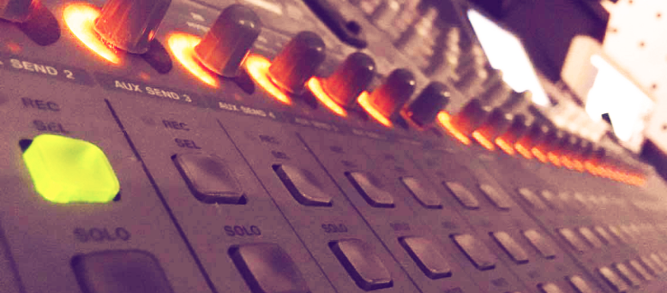 Recording desk at The Recording Academy